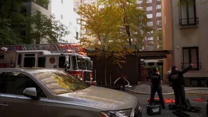 al menos 38 heridos en un incendio dentro de un edificio en Manhattan.