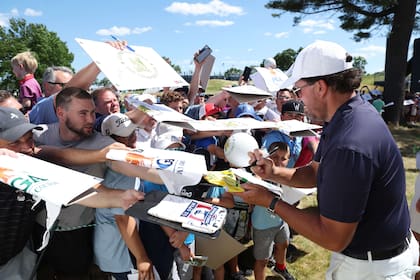 Al menos durante las prácticas del US Open, Mickelson mantuvo el idilio con sus fans; se verá qué ocurrirá durante las dos primeras vueltas