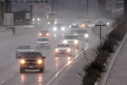 Al norte y oeste de Texas es probable que las precipitaciones pasen a ser nieve