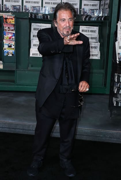 Al Pacino, en la avant premier de El irlandés