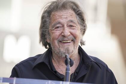 Al Pacino recordó en su discurso la primera vez que la vio