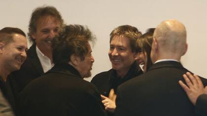 El actor de El Padrino junto a Adrián Suar y Horacio Rodríguez Larreta