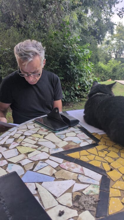 Al poco tiempo de que lo adoptaron se notó el cambio en el gato, que engordó, mejoró el pelaje y volvió a maullar