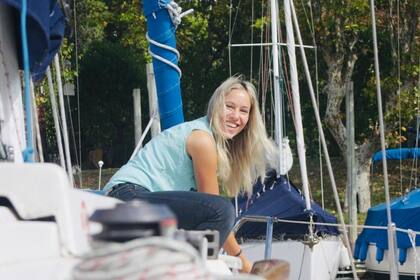 Al primer velero que compraron las hermanas era de 24 pies y lo bautizaron Oasis.