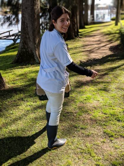 Al principio no tenía embarcación propia