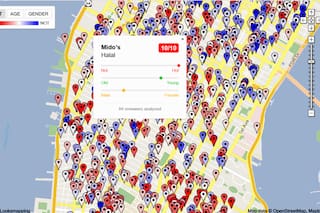 La guía de restaurantes de EE.UU. que te muestra cuán atractiva es la gente que va a cada local