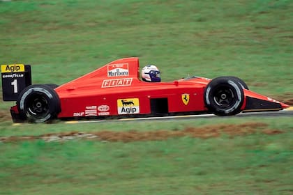 Prost corrió con Ferrari en 1990 y 1991
