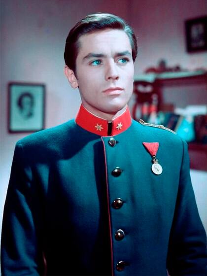 Alain Delon, en 1958