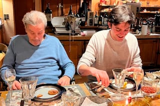 Alain Delon “está débil, cansado y triste”, reveló Anthony, el hijo mayor del actor francés