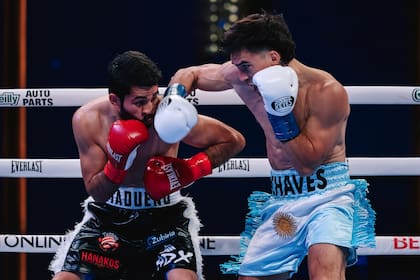 Alan Chaves lo resolvió rápido ante el mexicano Madueño: casi no hubo rounds de estudio