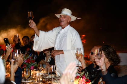 Alan Faena en el Faena Beach: sus establecimientos fueron distinguidos
