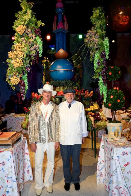 Alan Faena y Francis Mallmann