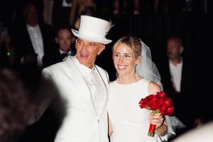 La intimidad de la boda de Alan Faena y Grace Goldsmith en fotos