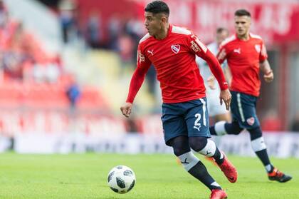 Franco será titular esta noche en Independiente ante Gimnasia, en Mar del Plata.