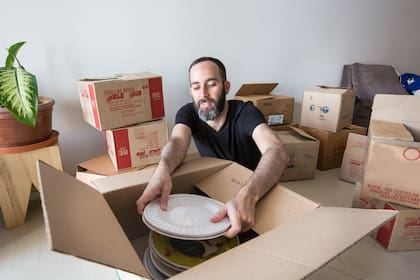 Alan Kunchler no quiso esperar a que venciera el contrato del alquiler en 2018 y se mudó la semana pasada