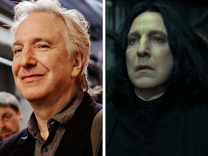 Alan Rickman se puso en la piel del misterioso profesor Severus Snape
