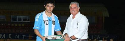 Alan Ruiz (Gimnasia de La Plata) fue elegido como el mejor futbolista