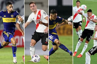 Varita mágica. Seis actores del Boca-River que buscan su clásico consagratorio