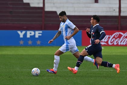 Alan Varela con la camiseta de la selección: ahora quiere ir al Mundial