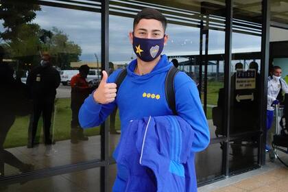 Alan Varela se gana poco a poco la confianza del entrenador de Boca, Sebastián Battaglia