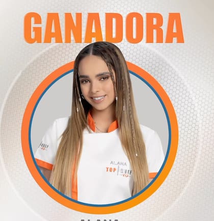 Alana Lliteras, la ganadora de Top Chef VIP 2