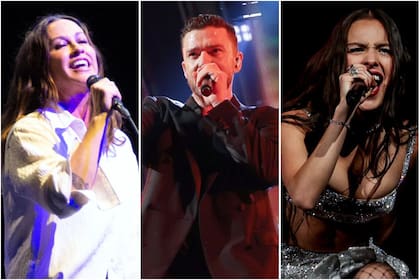 Alanis Morissette, Justin Timberlake, Olivia Rodrigo