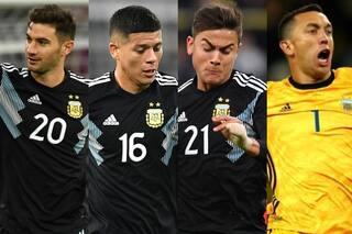 Nombres bajo la lupa en la libreta de Scaloni: Alario, Rojo, Dybala y Marchesín