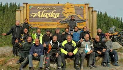 Alaska, 2013. En la etapa 5, veinte piyus recorrieron desde Los Ángeles hasta Alaska.