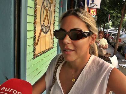 Alba Silva contó ante los medios como evoluciona su marido, Sergio Rico