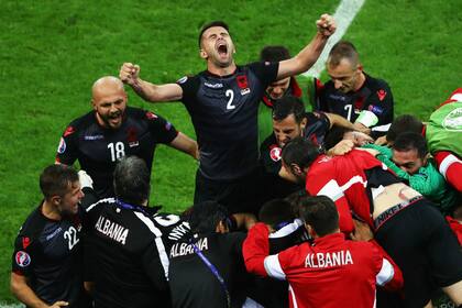 Albania logró su primer triunfo en un gran torneo