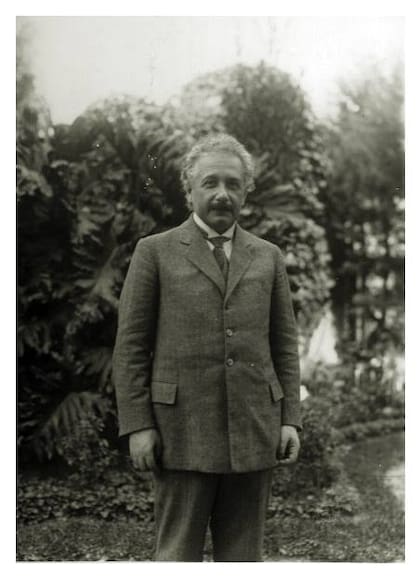Albert Einstein estuvo en Argentina un mes: entre el 25 de marzo y el 23 de abril de 1925.