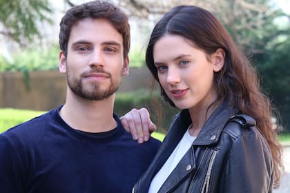 Alberto Baró y Delfina Chaves, una dupla de ficción y logró captar la atención del público