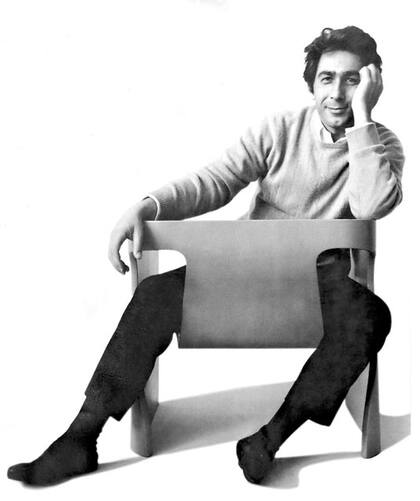 Alberto Churba rompe los moldes y reinventa el mueble moderno: la silla Cinta