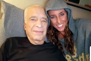 Alberto Cormillot y su esposa Estefanía Pasquini.