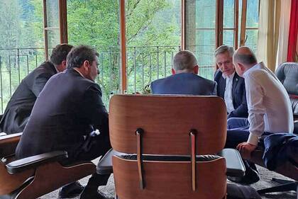 Sergio Massa formó parte de la delegación presidencial que viajó al G7 de Alemania