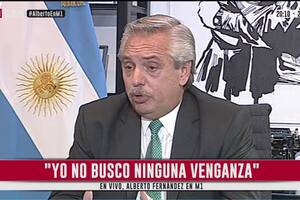 Alberto Fernández. “Tenemos un problema muy serio con la Justicia”