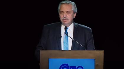 Alberto Fernández en la asamblea de CAME señaló "un crecimiento grande" de la economía del país