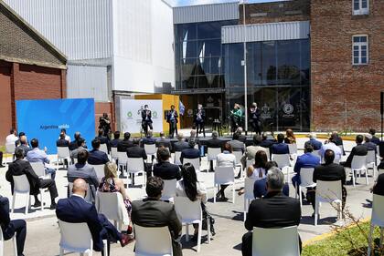 Alberto Fernández en la inauguración nuevo departamento judicial Avellaneda-Lanus