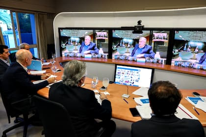 Las videollamadas de Webex también son utilizadas en el Ejecutivo mediante el sistema Telepresencia, instalado en Casa Rosada y en la residencia de Olivos