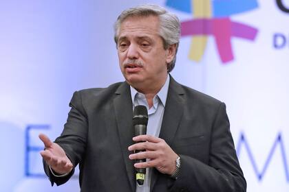 El presidente electo Alberto Fernández