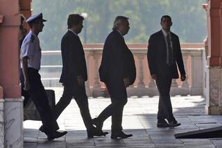 Fernández comenzó a rediseñar el organigrama de la Casa Rosada