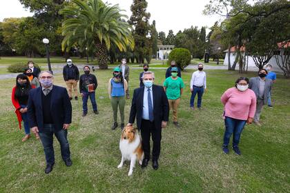 Alberto Fernández participó de una reunión virtual del Consejo Nacional de la Agricultura Familiar