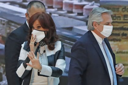 Cristina Kirchner y Alberto Fernandez