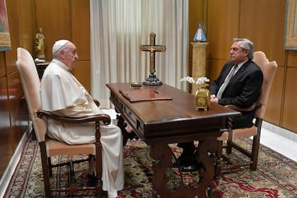 Alberto Fernández visitó al Papa Francisco