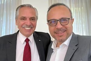 Alberto Fernández y Antonio Aracre