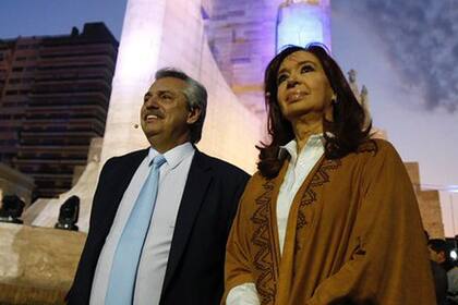 Alberto Fernández y Cristina Kirchner