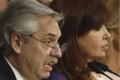 Alberto Fernández y Cristina Kirchner