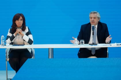 Alberto Fernández y Cristina Kirchner