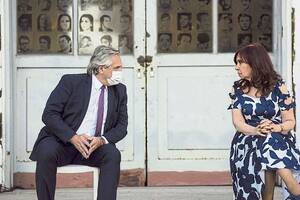 Alberto Fernández y Cristina Kirchner, por caminos separados también en el aniversario del golpe