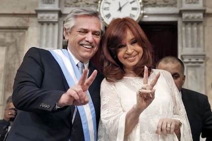 Alberto Fernández y Cristina Kirchner, apenas terminaron de jurar en sus cargos